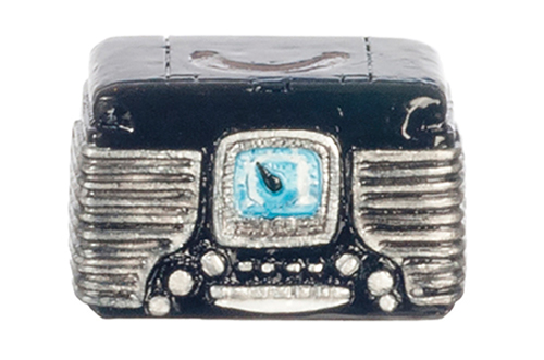 Retro Radio, Black Retro Radio, Black